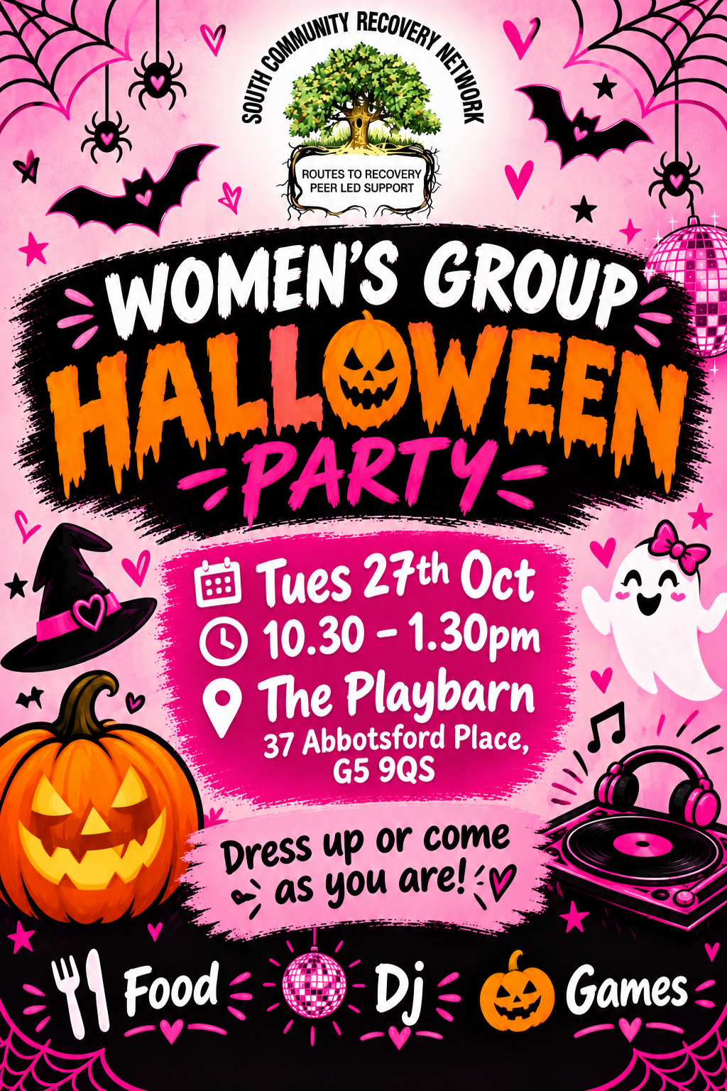 Womens Group Halloween Party